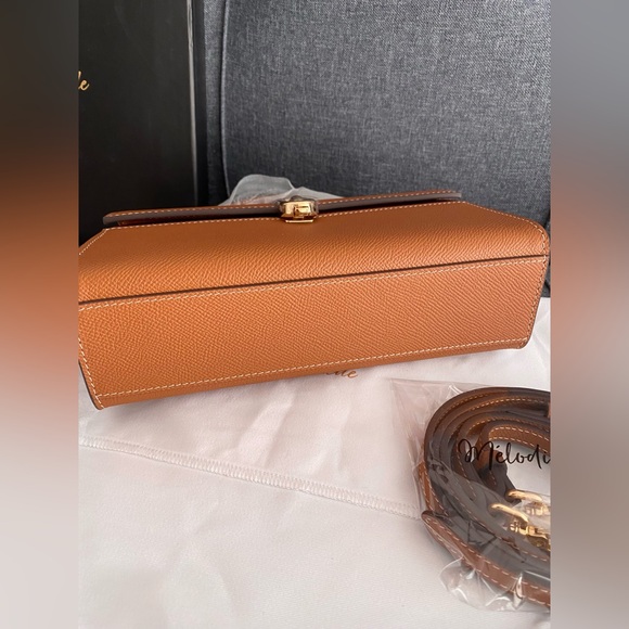 Melodie Cecile DUYP Madison Bag in Camel Brown, Brand New in Box - Picture 8 of 11